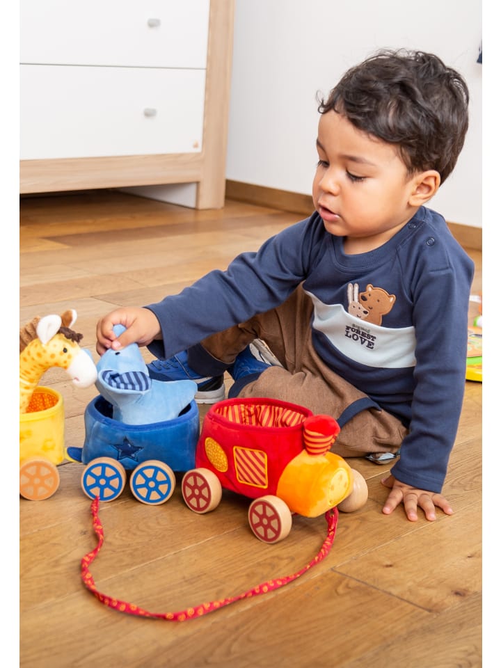 Sigikid Nachziehspielzeug Safari-Zug PlayQ in mehrfarbig günstig kaufen onesize