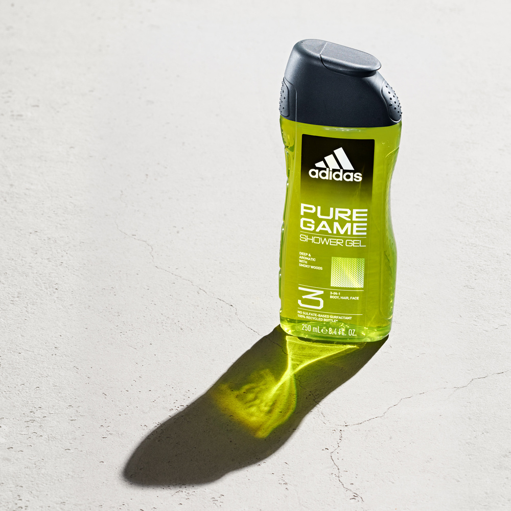 adidas Pure Game - Formule vegan et testé dermatologiquement Gel douche - 250 ML