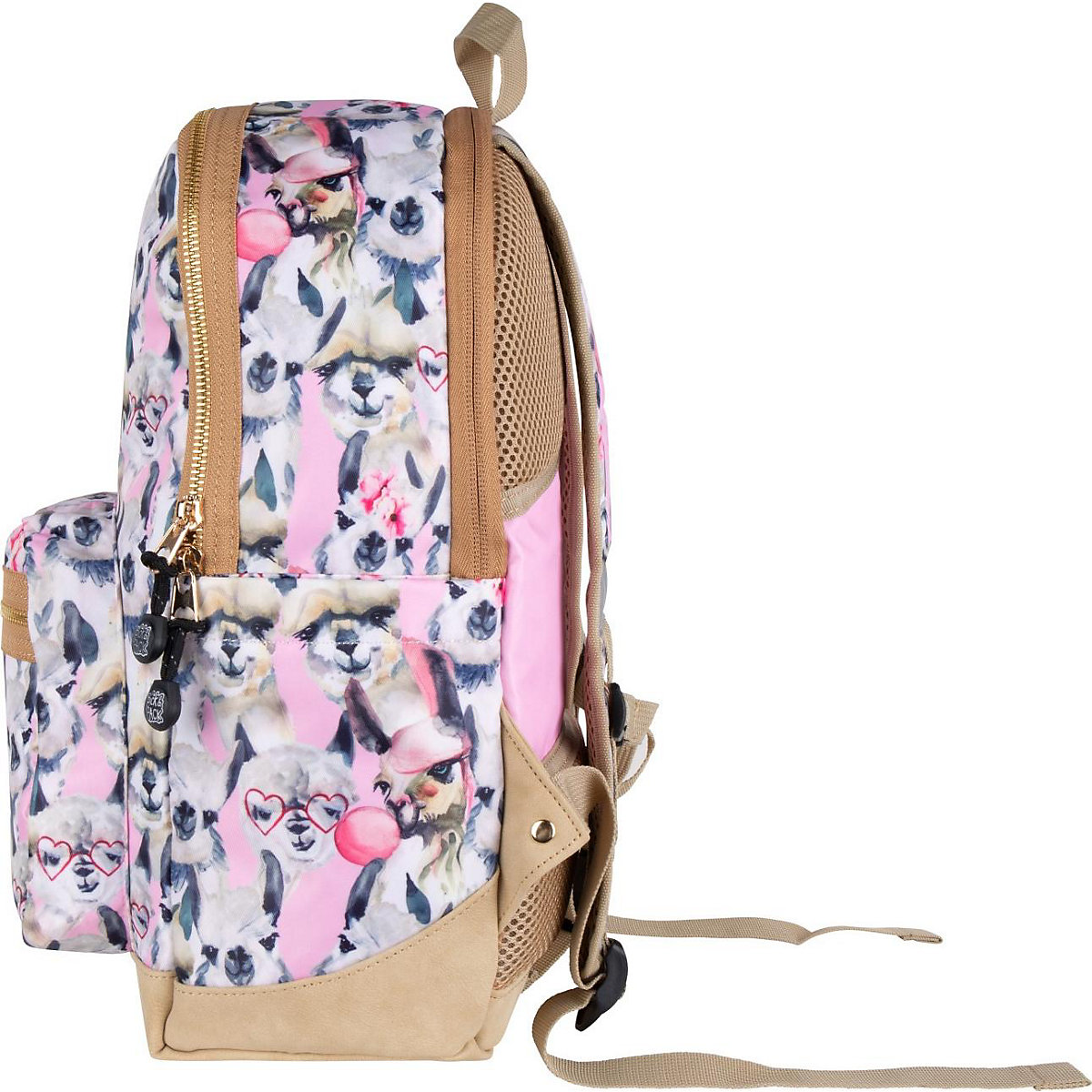 Freizeitrucksack M Alpaca pink