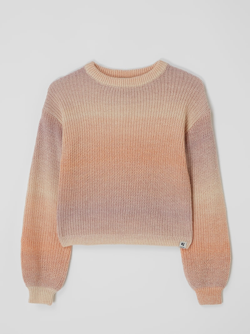 Pullover mit Farbverlauf in apricot