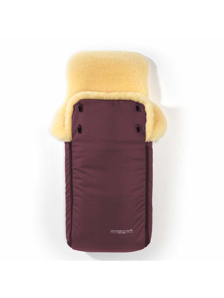 Hofbrucker Kinderwagen Fußsack Luxus in pflaume günstig kaufen onesize