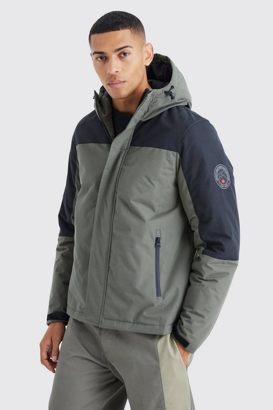 Colorblock Parka