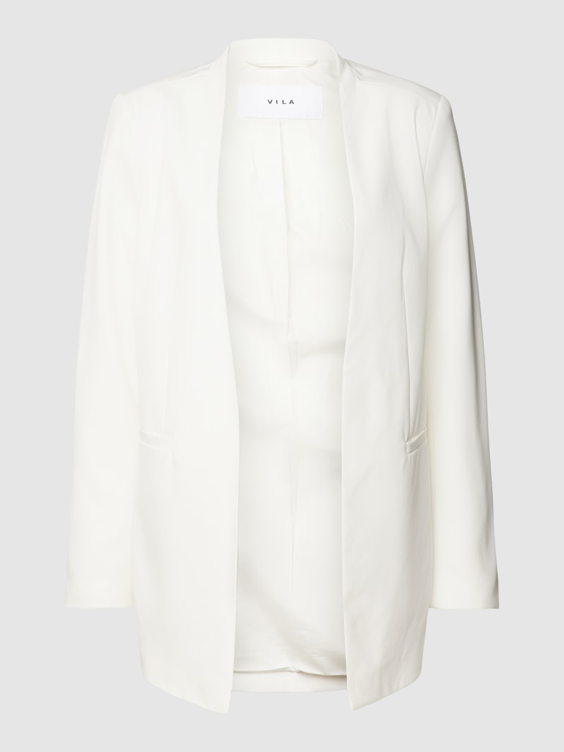 Blazer mit Leistentaschen Modell 'KREMA' in offwhite