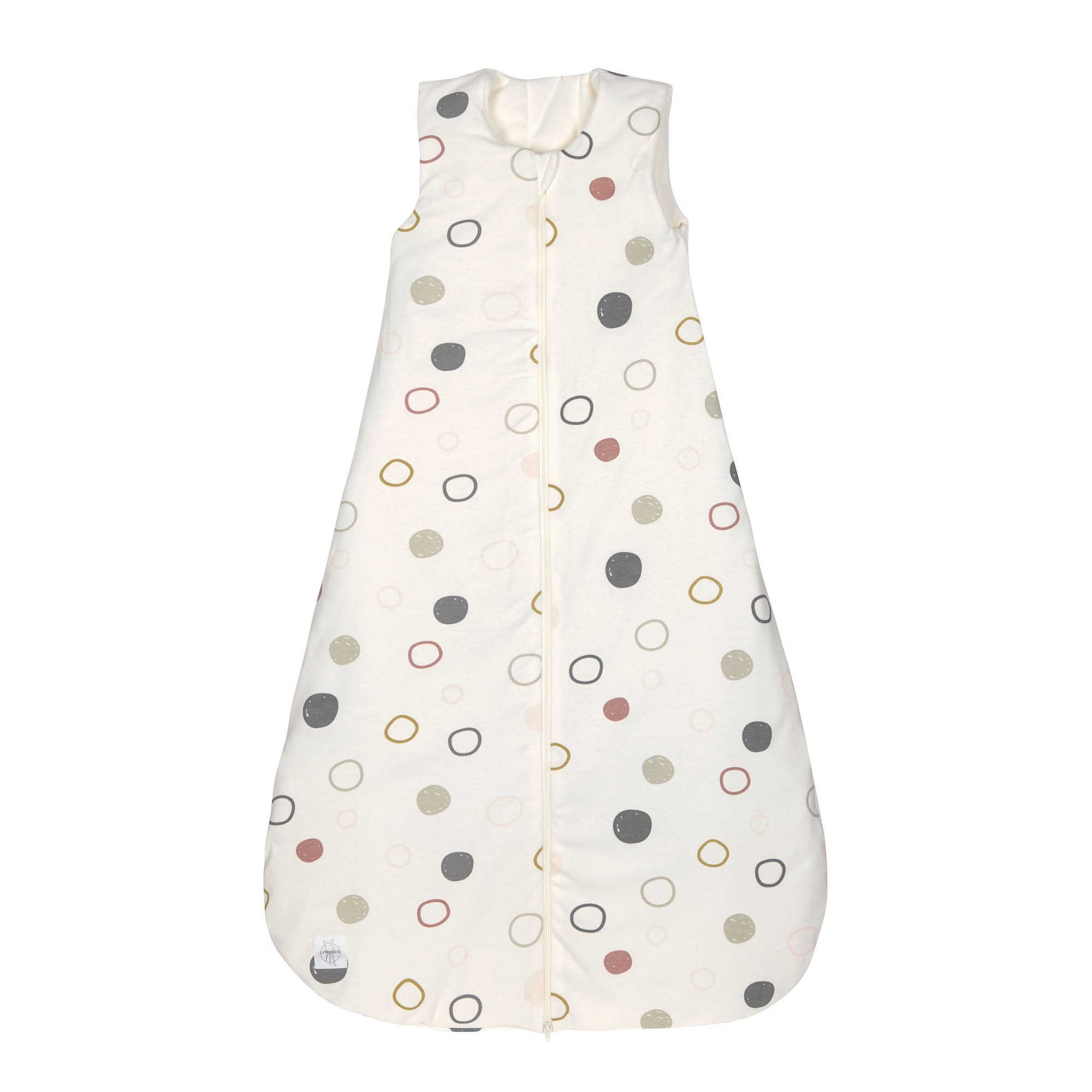 Babyschlafsack 2,5 TOG - Circles offwhite, Beige