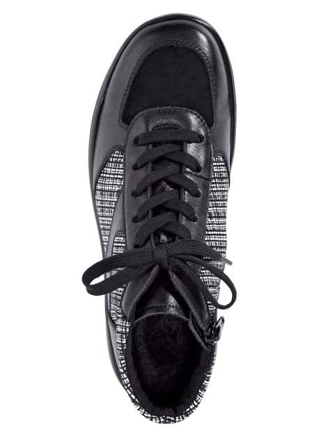 Schnürstiefelette mit Shockabsorber