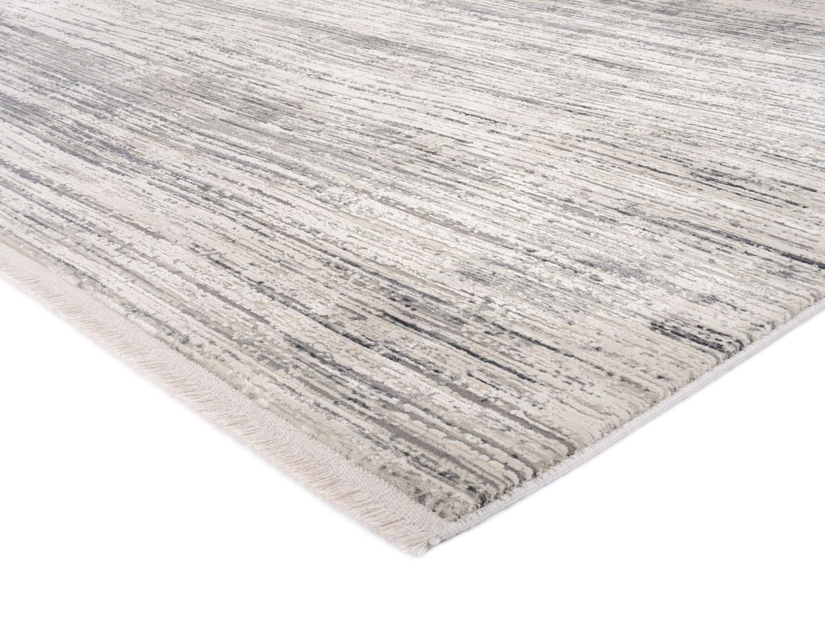 Webteppich Mari Grau-Mix 67 x 130 cm