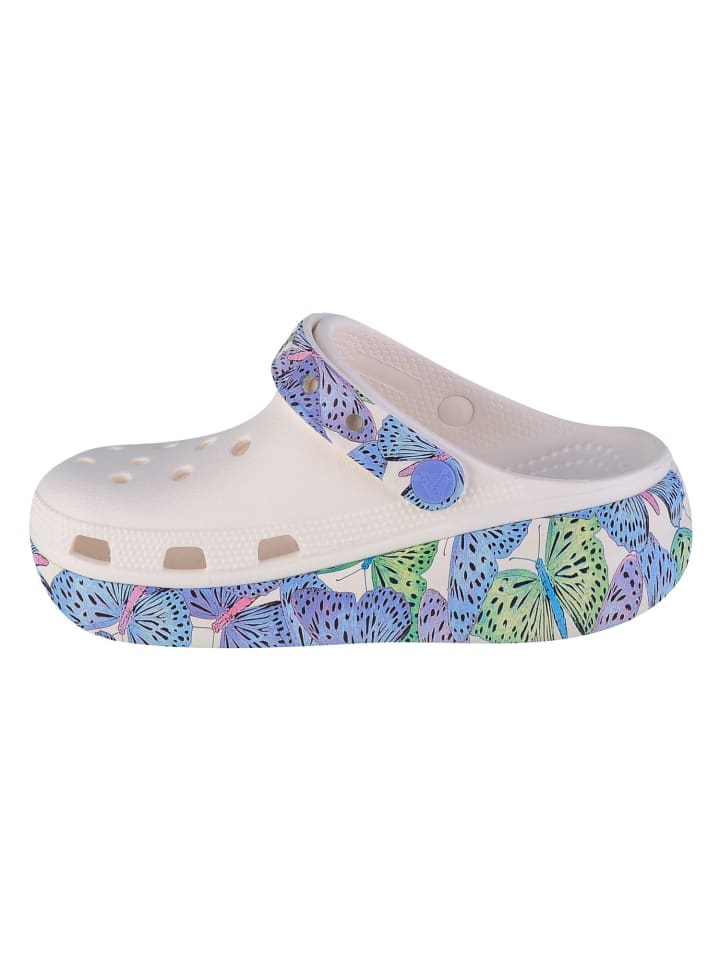 Crocs Crocs Cutie Crush Butterfly Kids Clog in Weiß günstig kaufen