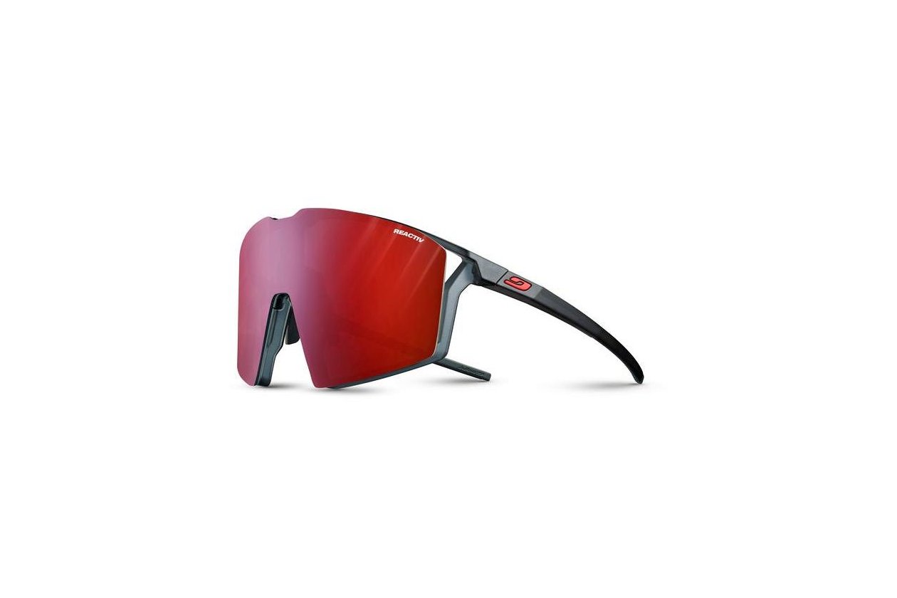 Julbo Edge Schw Durchscheinend/Orange - Rot