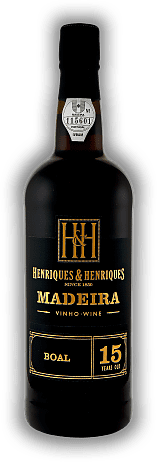 Henriques & Henriques 15 Years Boal halbsüß Henriques & Henriques 15 Years Boal halbsüß  Alter 15 J. - 0,75	 Liter - Vol 20%