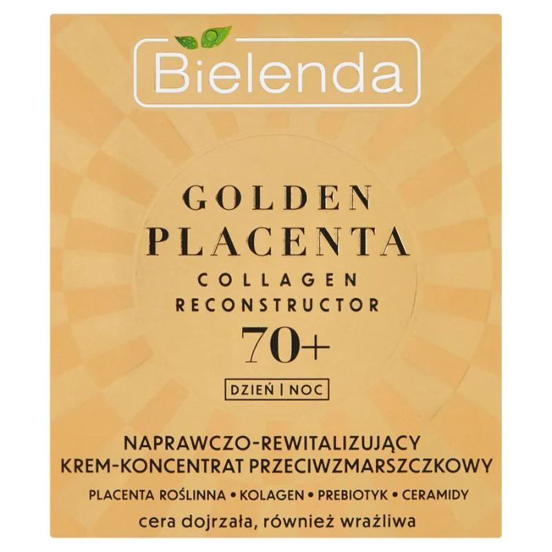 Bielenda Golden Placenta Herstellende en Revitaliserende Anti-Rimpelcrème 70+ Dag/Nacht