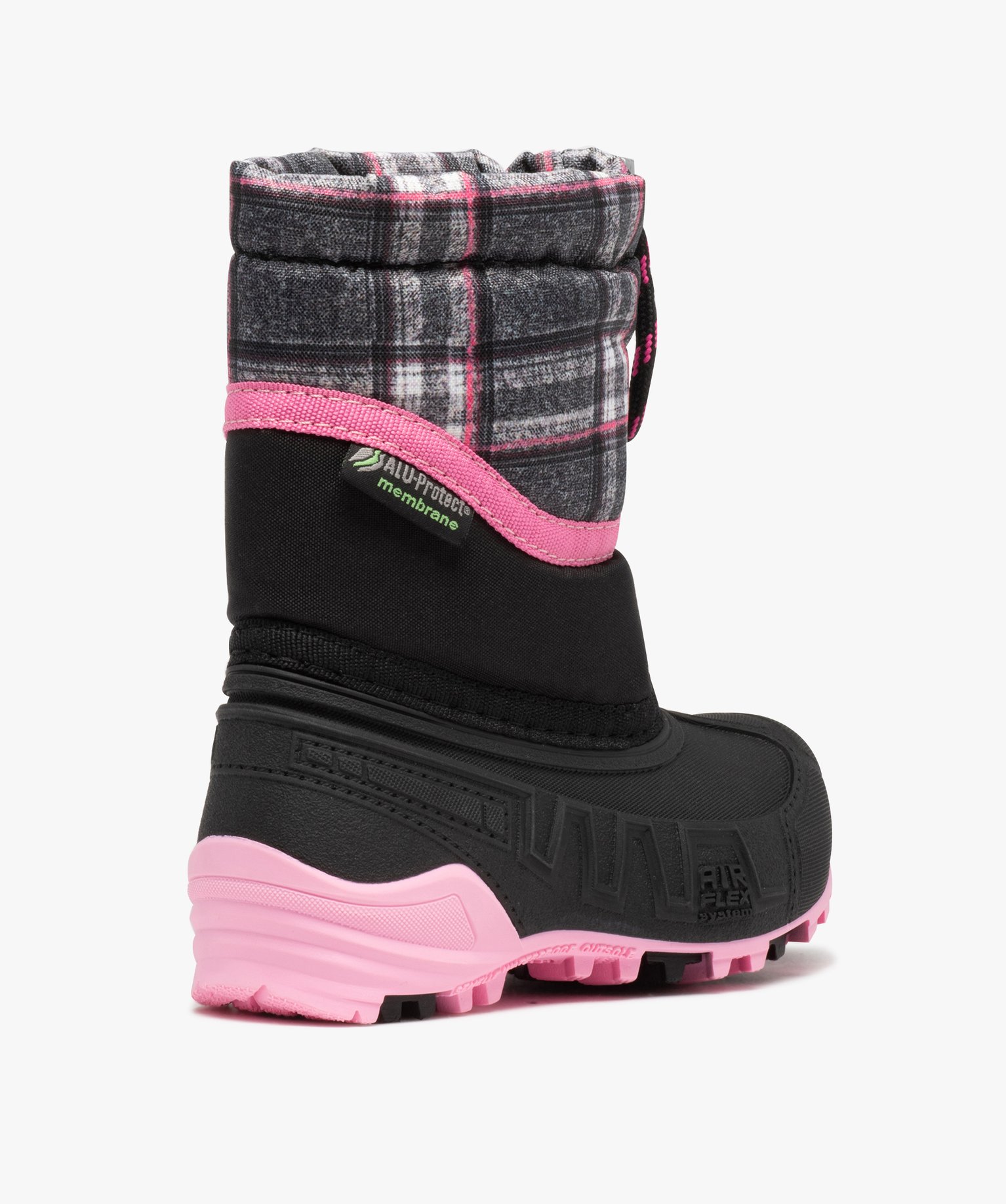 Bottes de neige fille étanches bicolores - Boatilus noir | GEMO