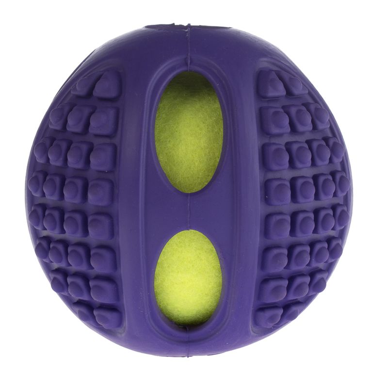 Hundespielzeug Gummi-Tennis-Ball 2in1 zu TOP-Preisen | bitiba %