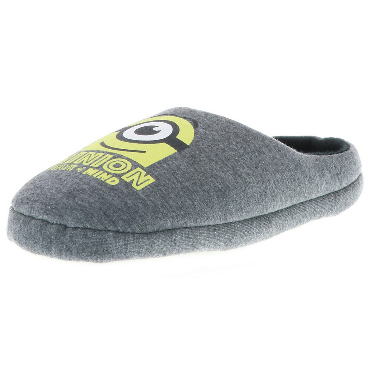 Minions Kinder Mädchen Jungen Unisex Hausschuhe Pantoffeln Slipper grau