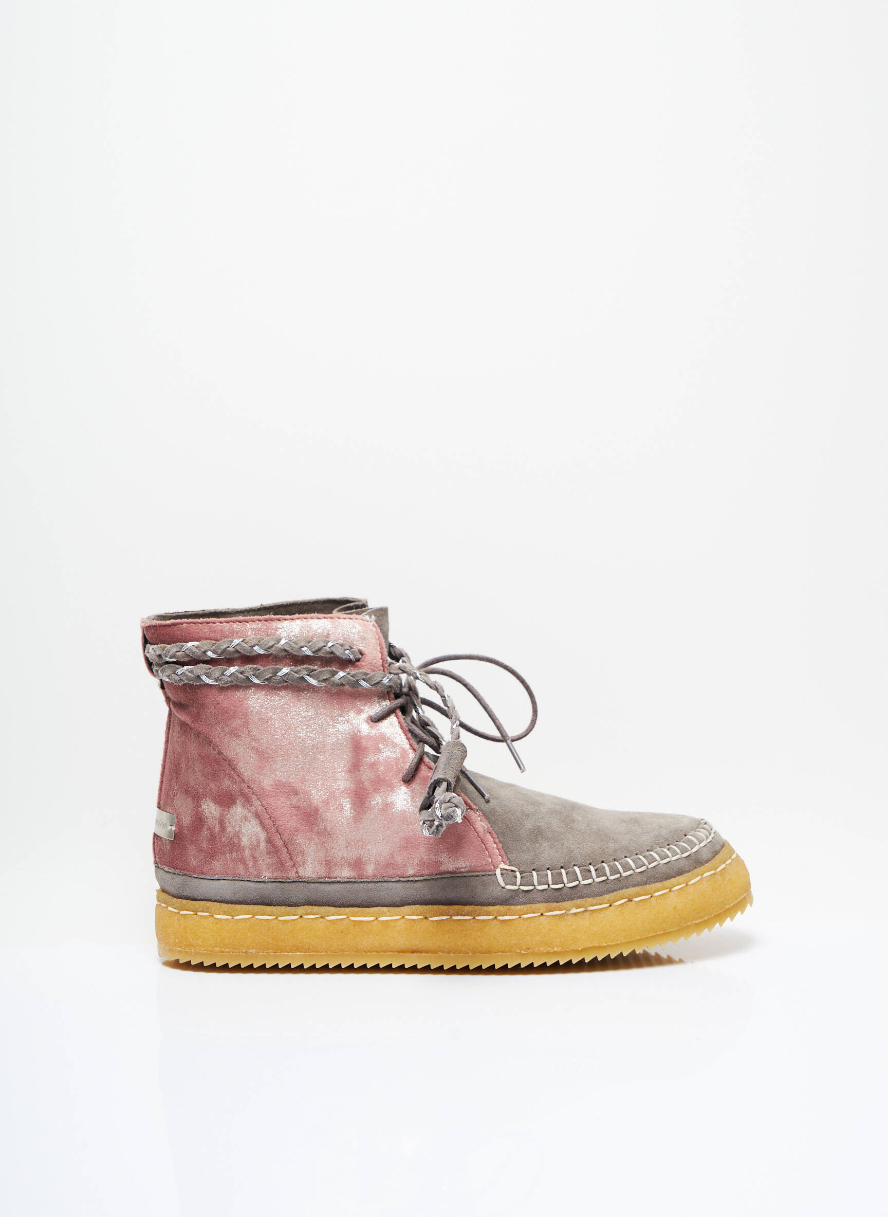 Laidback London Bottines Femme couleur rose