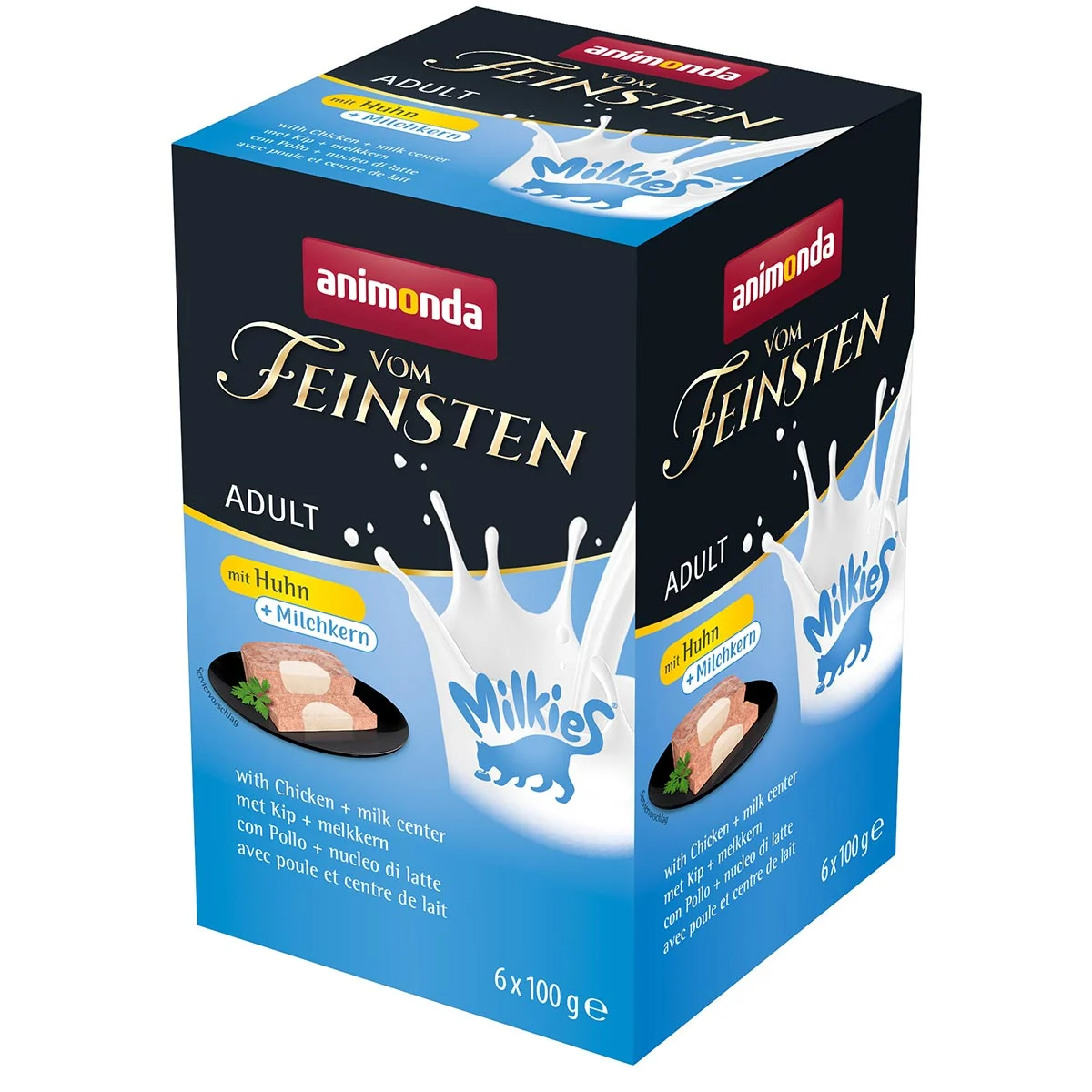 animonda vom Feinsten Adult mit Huhn + Milchkern