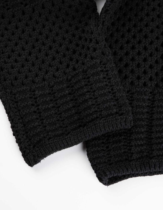 Strickpullover - Lochstrick