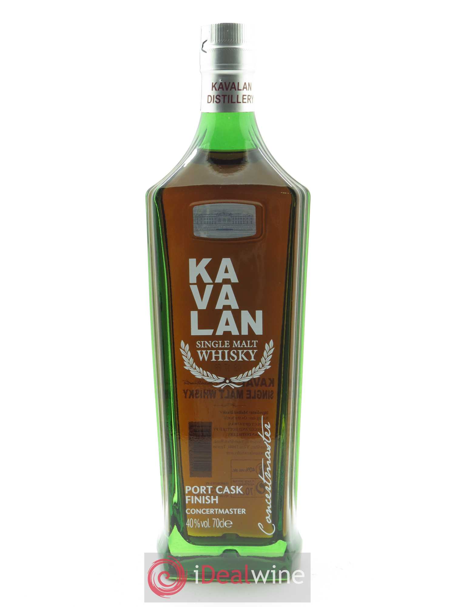 Kavalan Of. Concertmaster Port Cask Finish (70 cl)  - Lot de 1 Bouteille