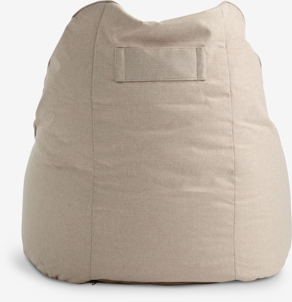 BANDHOLM Beanbag Chair BANDHOLM 75x100x90 beige fabric