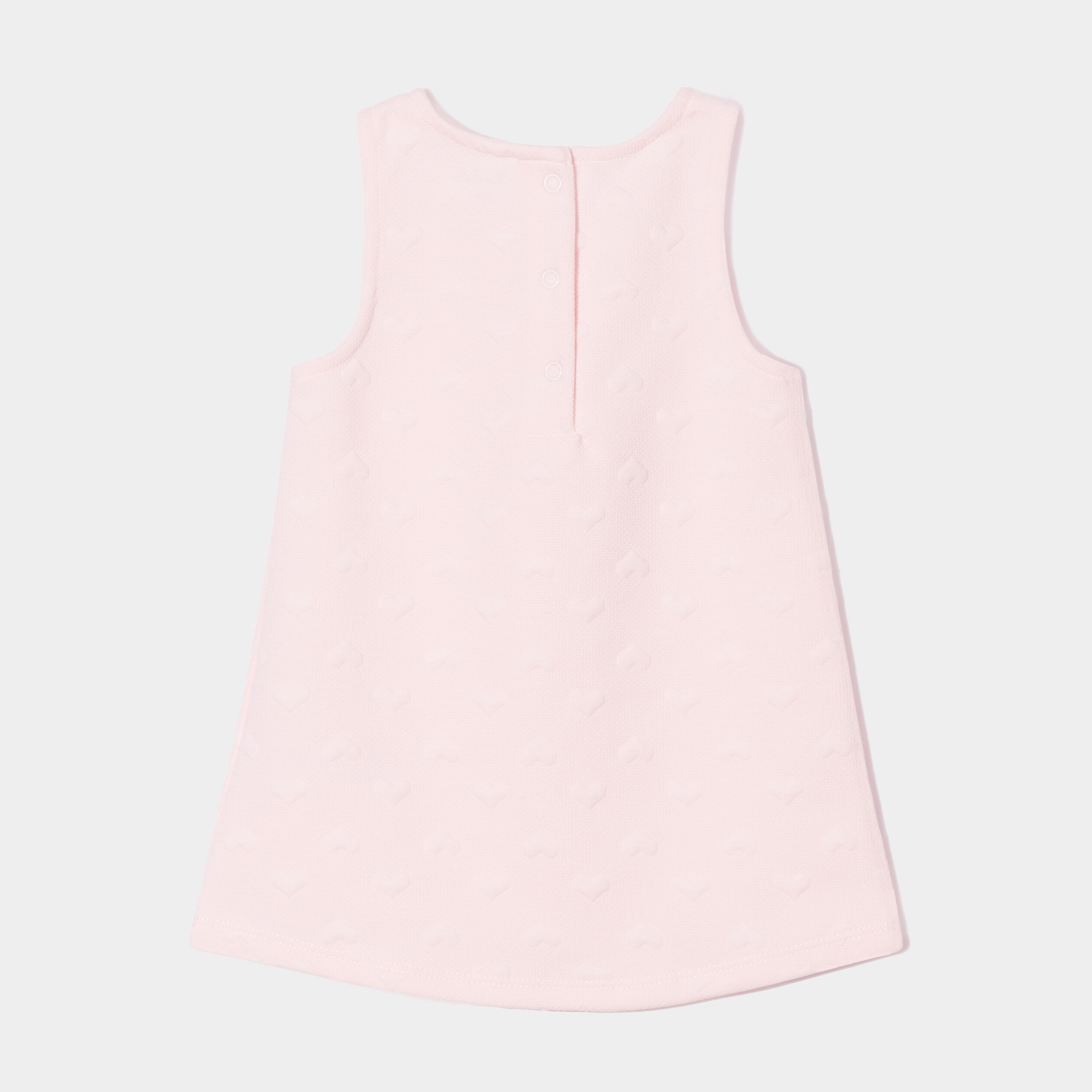 Robe trapèze sans manches rose clair bébé fille | La Halle