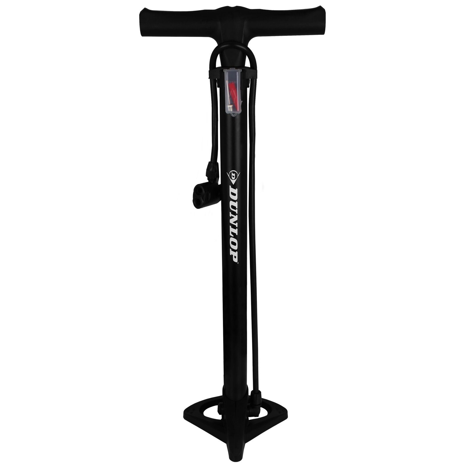 Dunlop Luftpumpe Dunlop Fahrrad-Standluftpumpe, Universal Rad Fahrrad Stand Luft Pumpe Universal-Fahrradluftpumpe