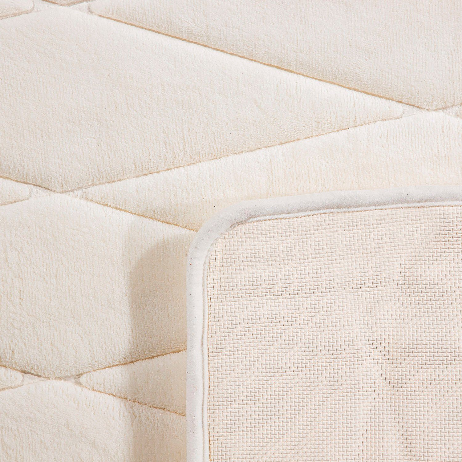Badematte Corby 254 Paco Home, Höhe 13 mm, rutschhemmend beschichtet, fußbodenheizungsgeeignet, Polyester, rechteckig, Badteppich, Rauten Muster, Hoch-Tief Effekt, Memory-Foam Effekt