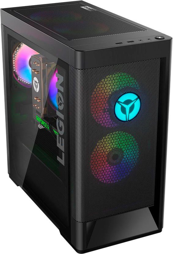 Lenovo Legion T5 26IAB7 Gaming-PC (Intel Core i5 12400F, GeForce RTX 3070, 16 GB RAM, 1000 GB SSD, Luftkühlung)