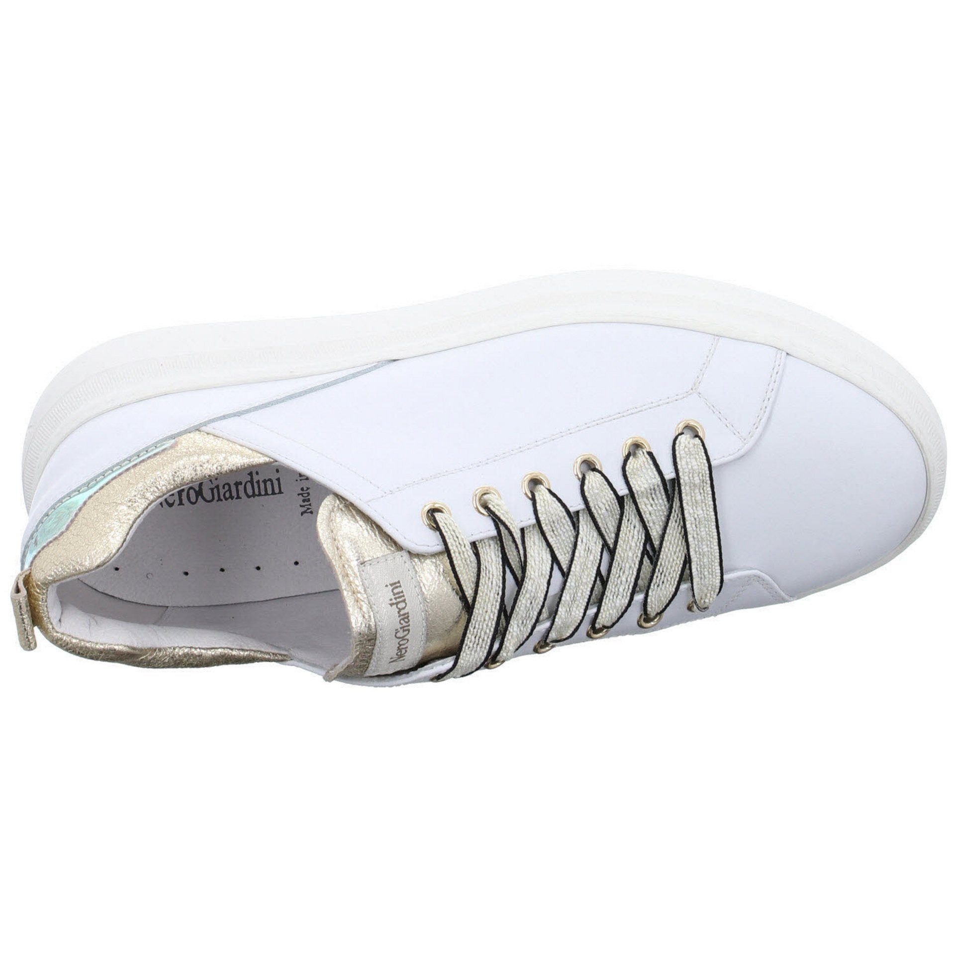 Nero Giardini Damen Sneaker Schuhe Sneaker Sport Halbschuhe Sneaker Glattleder
