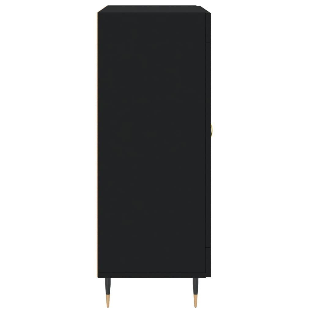 vidaXL Sideboard Sideboard Schwarz 69,5x34x90 cm Holzwerkstoff (1 St)
