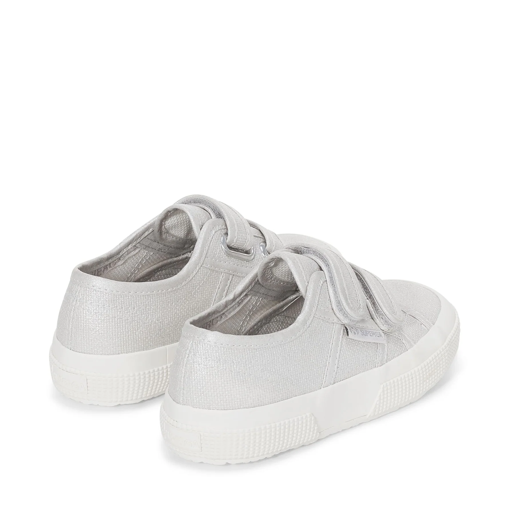 2750 KIDS STRAPS PEARL MATTE CANVAS-GREY SILVER-FAVORIO