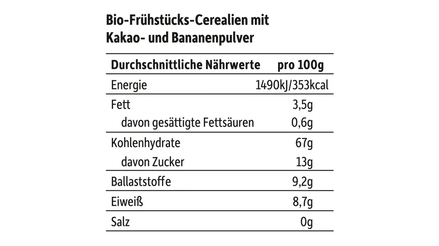 Freche Freunde Bio Bobs Schoko Chips Kakao & Banane 275 g