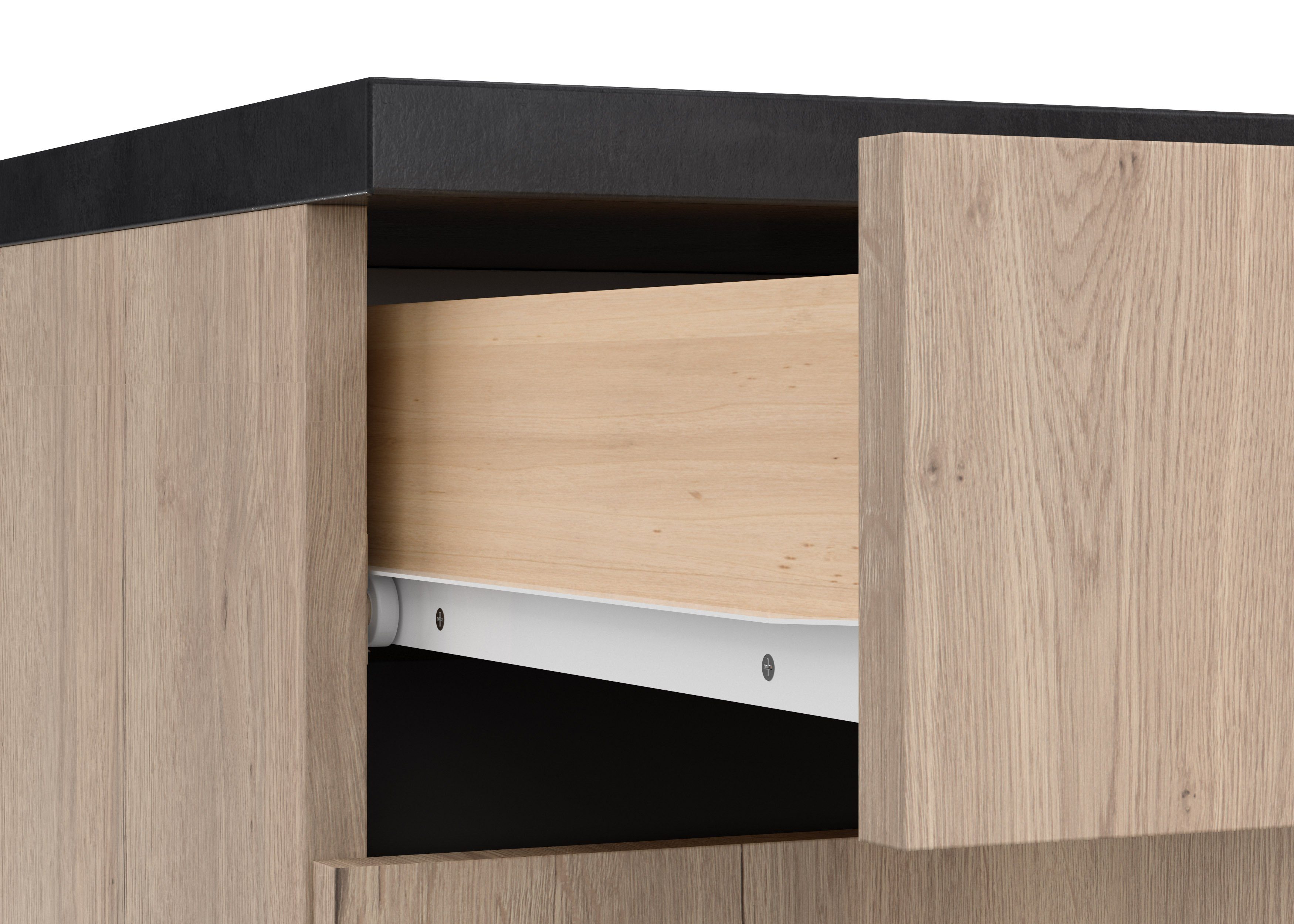 OPTIFIT Küche Safeli, Breite 270 cm, wahlweise mit oder ohne Hanseatic-E-Geräte