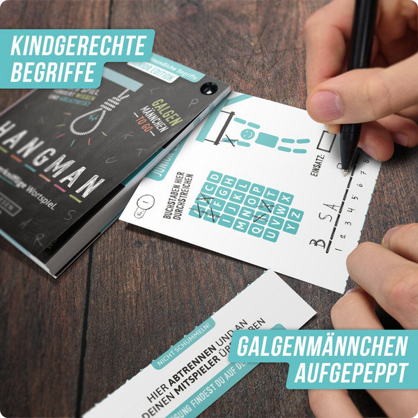 HANGMAN - JUNIOR EDITION - Reisespiel