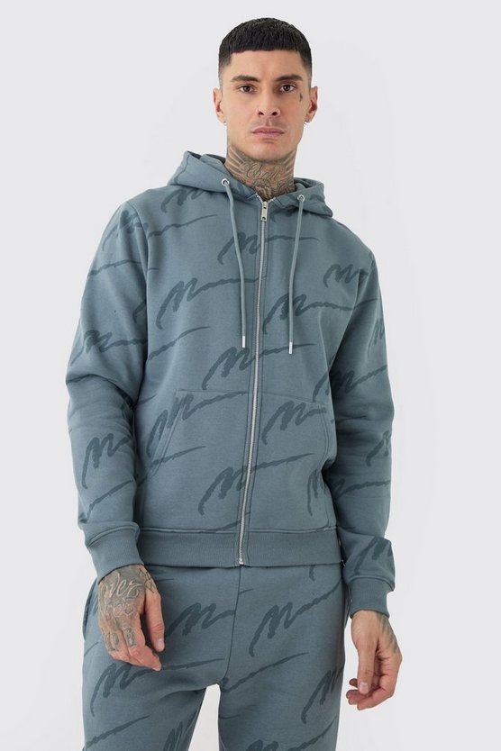 Tall Man Signature Hoodie mit Reißverschluss