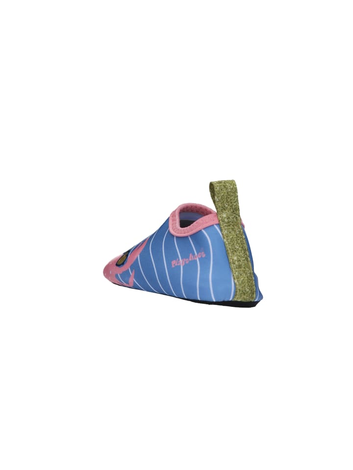 Playshoes Barfuß-Schuh Krebs in Blau/Pink günstig kaufen