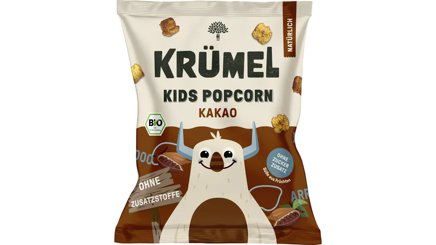 Krümel Bio Kids Popcorn Kakao 20 g