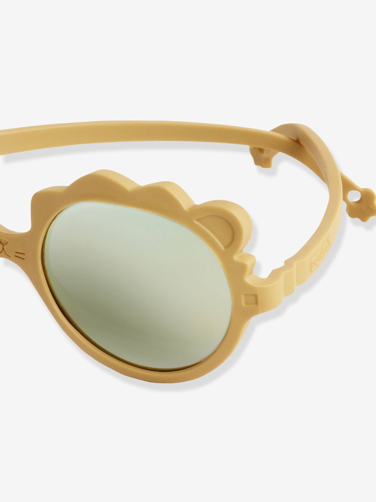 Lunettes de soleil enfant Lion KI ET LA beige