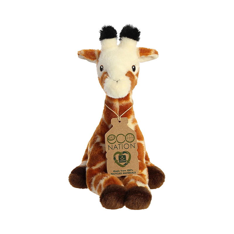 FunToys Kosedyr 20 cm, sjiraff, eco