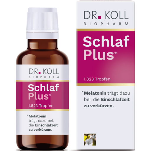 SCHLAF PLUS Dr.Koll Gemmo Silberlinde Melatonin  50 ml  Tropfen