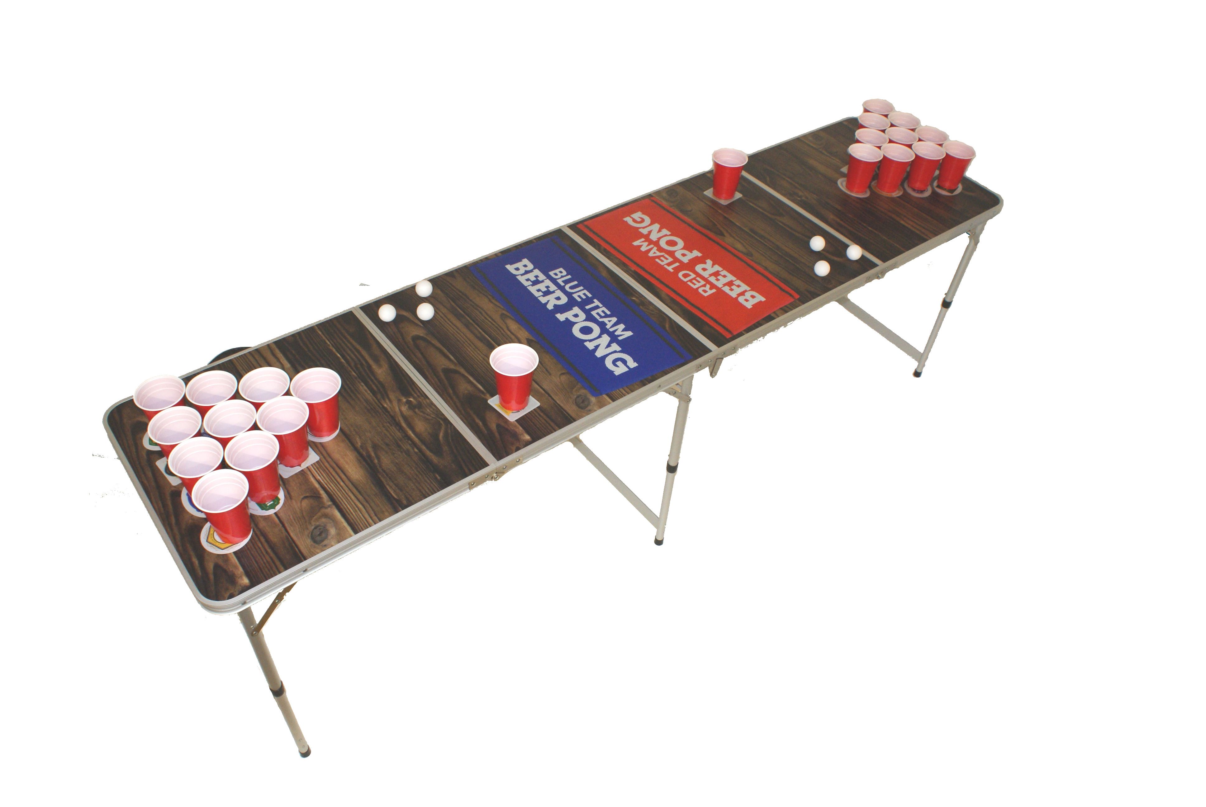 Baltic Pong rugby komplettes Bierpongtisch Set