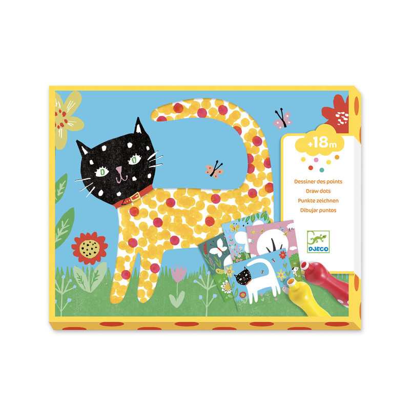Coffret Dessiner A petits points Djeco