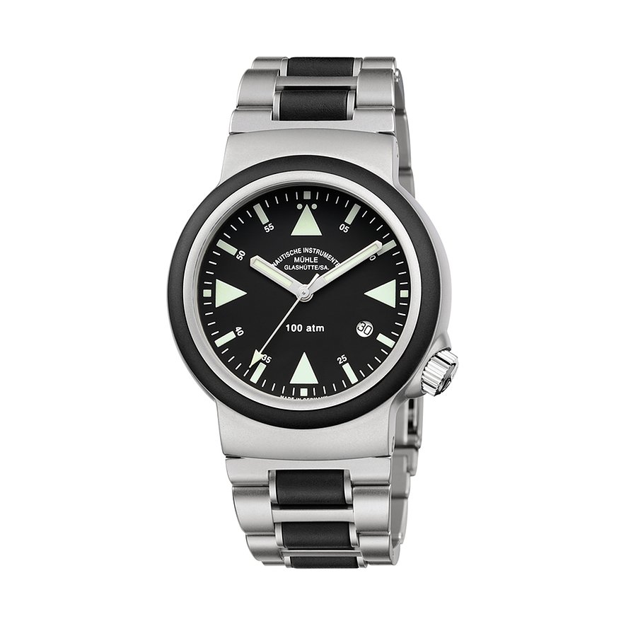 Mühle-Glashütte Taucheruhr Einsatzuhren S.A.R. Rescue-Timer
