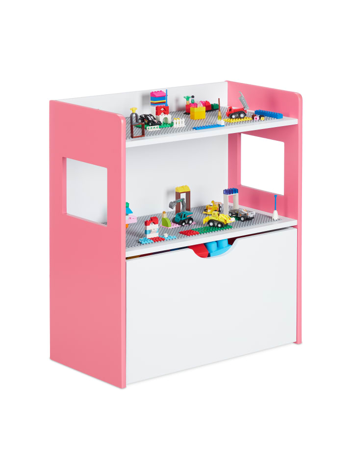 relaxdays Kinderregal in Bunt - (B)52 x (H)60 x (T)26,5 cm günstig kaufen onesize