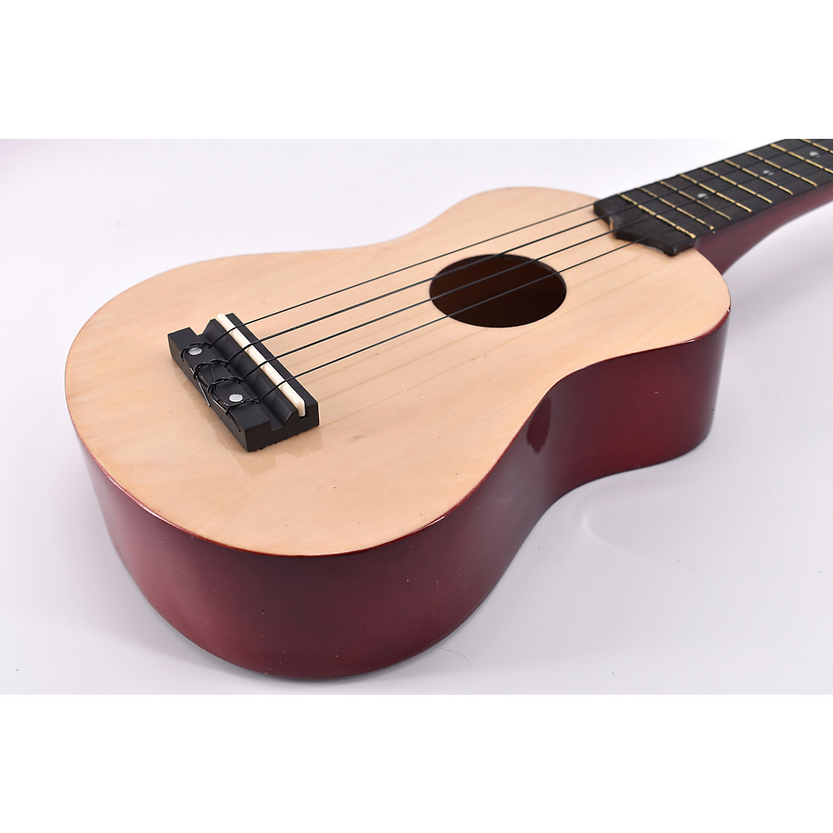 Kindergitarre Holz Natur (Ukulele) 54 cm