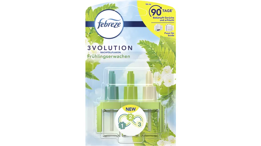 Febreze 3VOLUTION Duft-Stecker Nachfüllflakon Frühlingserwachen 20 ml