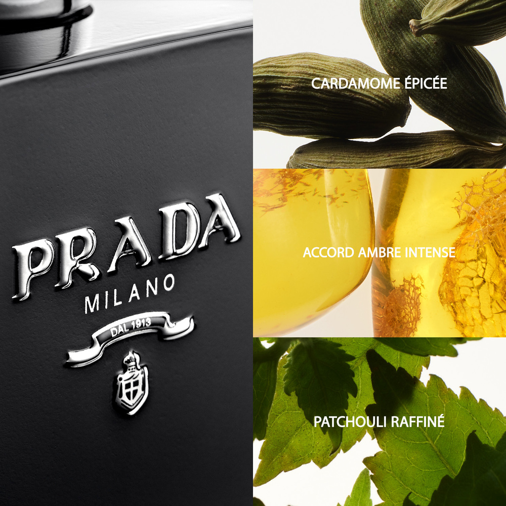 Prada L'Homme Prada Intense Eau de parfum boisée ambrée intense pour homme