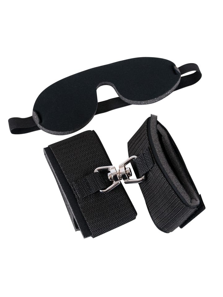 Bad Kitty Fesseln Einsteiger -Set in schwarz günstig kaufen onesize