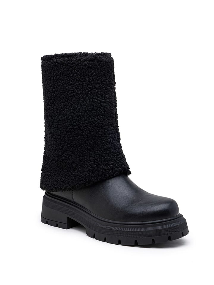 Foreverfolie Stiefel in Schwarz günstig kaufen