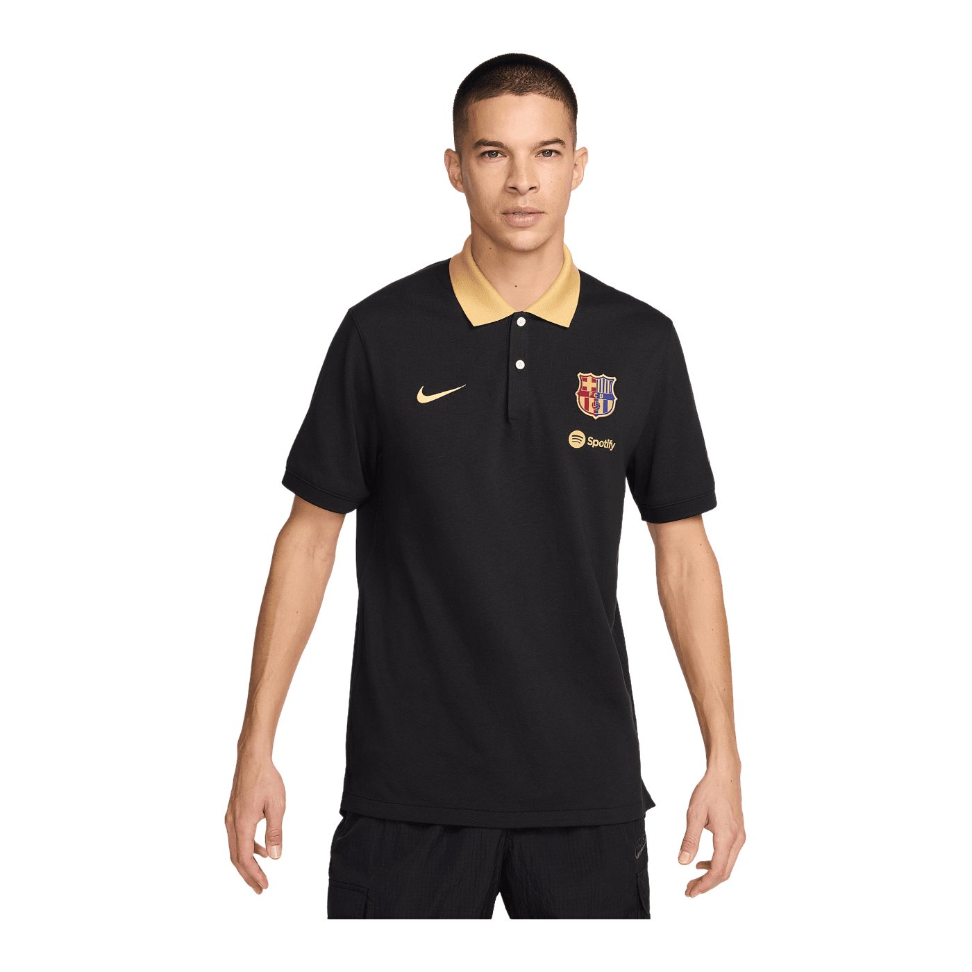 Nike FC Barcelona Polo Schwarz F011