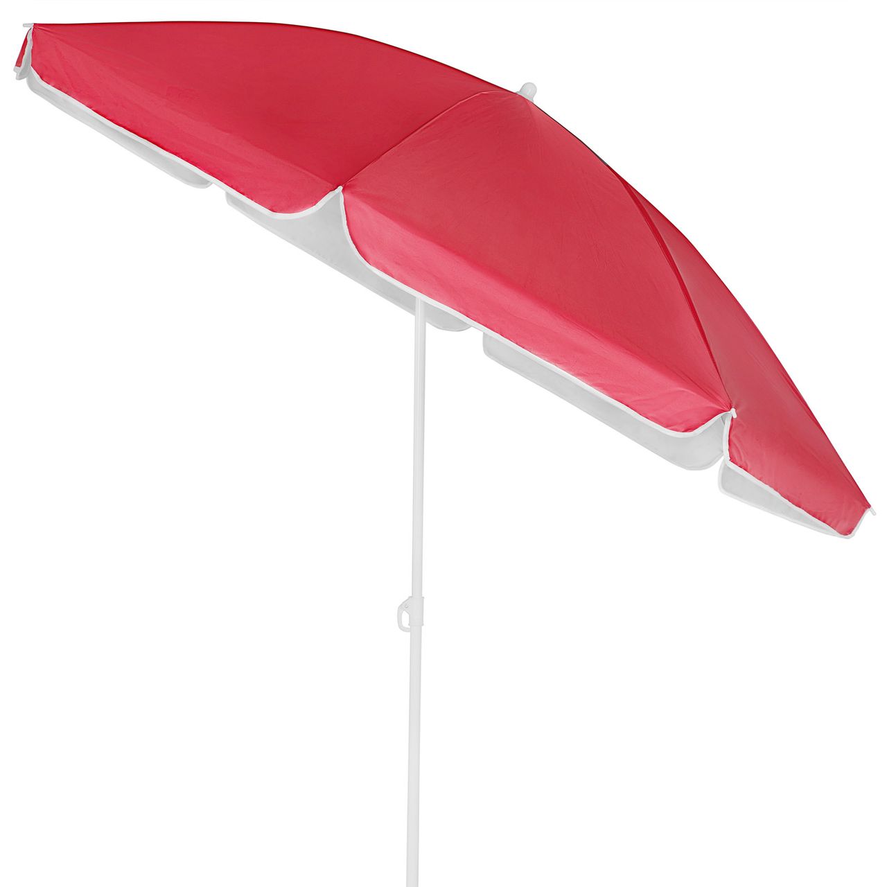 Kingsleeve Sonnenschirm Kingsleeve neigbar/höhenverstellbar 140-200 x 200cm rot