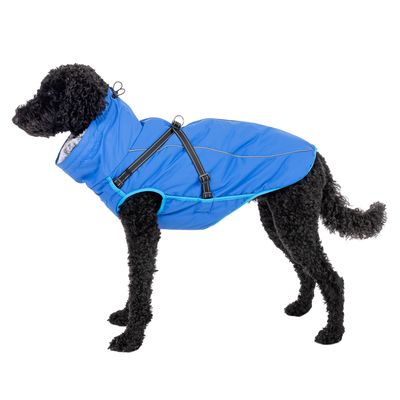 TIAKI Hundemantel mit Geschirr Arkon, blau